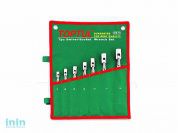 Набор ключей комбинир. с поворотной головкой 8-19мм TOPTUL (GAAA1207)