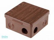 Коробка распаячная ОП 100х100х50мм, бук, 8 мембр. вх. IP54 ЮПИТЕР