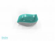 Салатник двухцветный Taila (Тайла) 0,5 л, бирюза, BEROSSI (Изделие из пластмассы. Литраж 0.5 л.   Размер 146 х 53 мм)