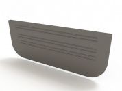 Заглушка для лотков пластиковых Стандарт 100.65 (черный), Ecoteck, РБ (ДИ 02705000)