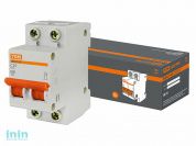 Автоматич. выключатель ВА47-63 2Р 20А 4,5кА х-ка С TDM