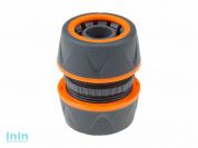 Муфта соед. для шлангов 1/2"(5/8") STARTUL GARDEN (ST6016-6-1/2) (soft touch, двухкомпонентная)