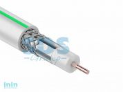 Кабель SAT 703 B, CCS/Al/Al (75 %) 75 Ом (бухта 100 м) белый PROconnect (Телевизионный для спутникового телевидения)