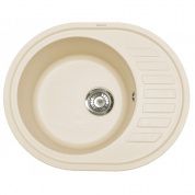 Кухонная мойка ZorG Roso 62 (слоновая кость)