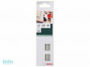 Клеевые стержни, белые, уп.10шт, 7мм (дер.,картон.упак.,уплотн) (BOSCH)