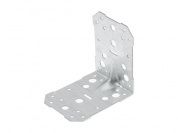 Уголок крепежный усиленный 130х130x100 белый цинк Цвiк (Фактический размер изделия 127*127*97мм, толщина 1,7мм) (ЦВIК)