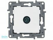 Розетка 1-ая телевизионная звезда 2дБ, 0-2400MHz (скрытая) белая, Etika, Legrand (ETIKA - РОЗЕТКА TV ЗВЕЗДА 2ДБ, 0-2400MHZ (БЕЛЫЙ))