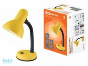 Светильник настольный на основании 60Вт, E27 желтый TDM