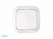 Выключатель 1 клав. (cкрытый, 6А) белый, Гармония, BYLECTRICA (Выключатель одноклавишный скрытой установки Гарантийный срок:24 месяца)