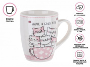 Кружка керамическая, 360 мл., ANIMAL FRIENDS-3, PERFECTO LINEA (30-063443)