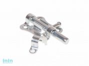 Шпингалет 40 мм, белый цинк STARFIX