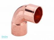 Колено 15х90, медь, под пайку Viega