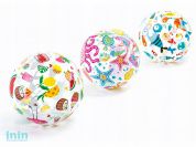 Надувной мяч Lively Print, 51 см, INTEX (от 3 лет, цвета в ассортименте)