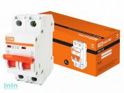 Автоматич. выключатель ВА47-29 2Р 16А 4,5кА х-ка В TDM