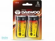 Батарейка D LR20 1,5V alkaline BL-2шт DAEWOO ENERGY
