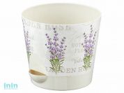 Кашпо НИКА ДЕКО 2,7л с прикорневым поливом (лаванда) (IDEA)