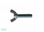 Винт М8х30 мм барашковый, цинк, DIN 316 (2 шт в зип-локе) STARFIX