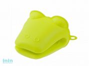 Прихватка, силиконовая, 9 х 10.5 см, зеленая, PERFECTO LINEA