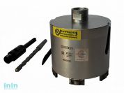 Коронка алмазная d 102 мм железобетон HILBERG LASER (сухое сверление)