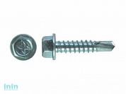 Саморез для фасадных систем 5.5х25 мм цинк, DIN 7504-K (500 шт в карт. уп.) STARFIX