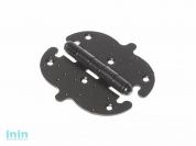 Петля 110 мм фигурная, черн.мат. STARFIX