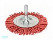 Щетка д/дрели "диск" нейлон. 75мм BOSCH