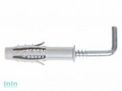 Дюбель с Г-образным крючком 12х60 мм (2 шт в зип-локе) STARFIX