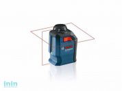 Нивелир лазерный линейный BOSCH GLL 2-20 с держателем в чем. (проекция: крест, 1 плоскость 360°, до 20 м, +/- 4.00 мм/м, резьба 1/4")