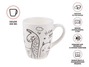 Кружка керамическая, 360 мл., FUNNY ANIMALS-1, PERFECTO LINEA (30-063221)