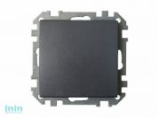 Выключатель 1 клав. (cкрытый, 10А) графит, Стиль, Bylectrica (Выключатель одноклавишный скрытой установки Гарантийный срок:24 месяца)