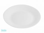 Тарелка десертная стеклокерамическая, 190 мм, круглая, серия Ivory (Айвори), DIVA LA OPALA (Collection Ivory)