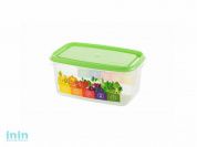 Контейнер Vitaline, 0,5 л, салатный, BEROSSI (Изделие из пластмассы. Литраж 0,5 л. Размер 160 х 101 х 77 мм)