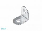 Уголок мебельный 12х16x16 мм круглый белый цинк STARFIX