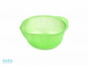 Миска-дуршлаг, киви, BEROSSI (Изделие из пластмассы. Литраж 2 литра.   Размер 230 х 206 х 101 мм)