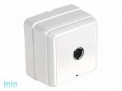 Розетка ТВ (открытая) белая, BRON, MUTLUSAN