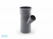 Тройник для внутренней канализации 110/50х45 РосТурПласт (Тройник 110х50х45)