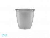 Корзина для мусора 8 л, серебро, BEROSSI (Изделие из пластмассы. Литраж 8 литров. Размер     240 х 241)