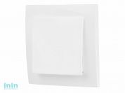 Выключатель 1 клав. (cкрытый, 6А) белый, Стандарт, Юпитер (VS 16-131 Б) (ЮПИТЕР)