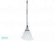 Грабли веерные раздвижные с алюминиевым черенком (ИнструмАгро)