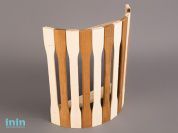 Абажур настенный "Zebra" термо,  ТМ"Бацькина баня" (БАЦЬКИНА БАНЯ)