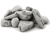 Камни для бани талькохлорит обвалованный фр. 50-90 мм 20кг