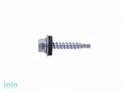 Саморез кровельный 5.5х102 мм цинк, шайба с прокл., PT3 (80 шт в карт. уп.) STARFIX (по металлу)