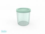 Контейнер Cake, 1 л, мята полупрозрачный, BEROSSI (Изделие из пластмассы. Литраж 1 л)
