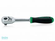 Трещотка 1/4" 45зуб. 147мм TOPTUL (CJPI0815)