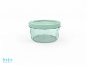 Контейнер Cake, 0,5 л, мята полупрозрачныйй, BEROSSI (Изделие из пластмассы. Литраж 0,5 л)