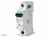 Автоматич. выключатель Eaton PL4 1P 40А, тип С, 4.5кА, 1M (АВТ. ВЫКЛ. PL4 1P 40А, ТИП С, 4.5КА, 1M)