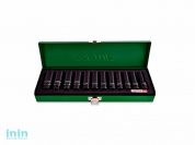 Набор головок ударн. 3/8" 8-19 мм 6 гр. 12пр. TOPTUL (GDAD1201)