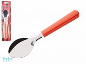 Набор ложек столовых, 3шт., серия PARATY, коралловые оранжевые, DI SOLLE (Длина: 185 мм, толщина: 0,8 мм. Прочная пластиковая ручка.)