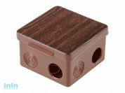 Коробка распаячная ОП 80х80х50мм, бук, 7 мембр. вх. IP54 ЮПИТЕР