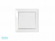 Выключатель 1 клав. (скрытый, 10А) на 2 направления серебро Стиль, Bylectrica (одноклавишный на два направления скрытой установки Гарантийный срок:24